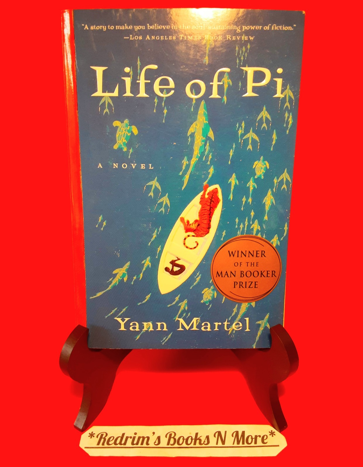 LIfe Of Pi Yann Martel Softcover Drama Fiction Man Booker Prize Winner