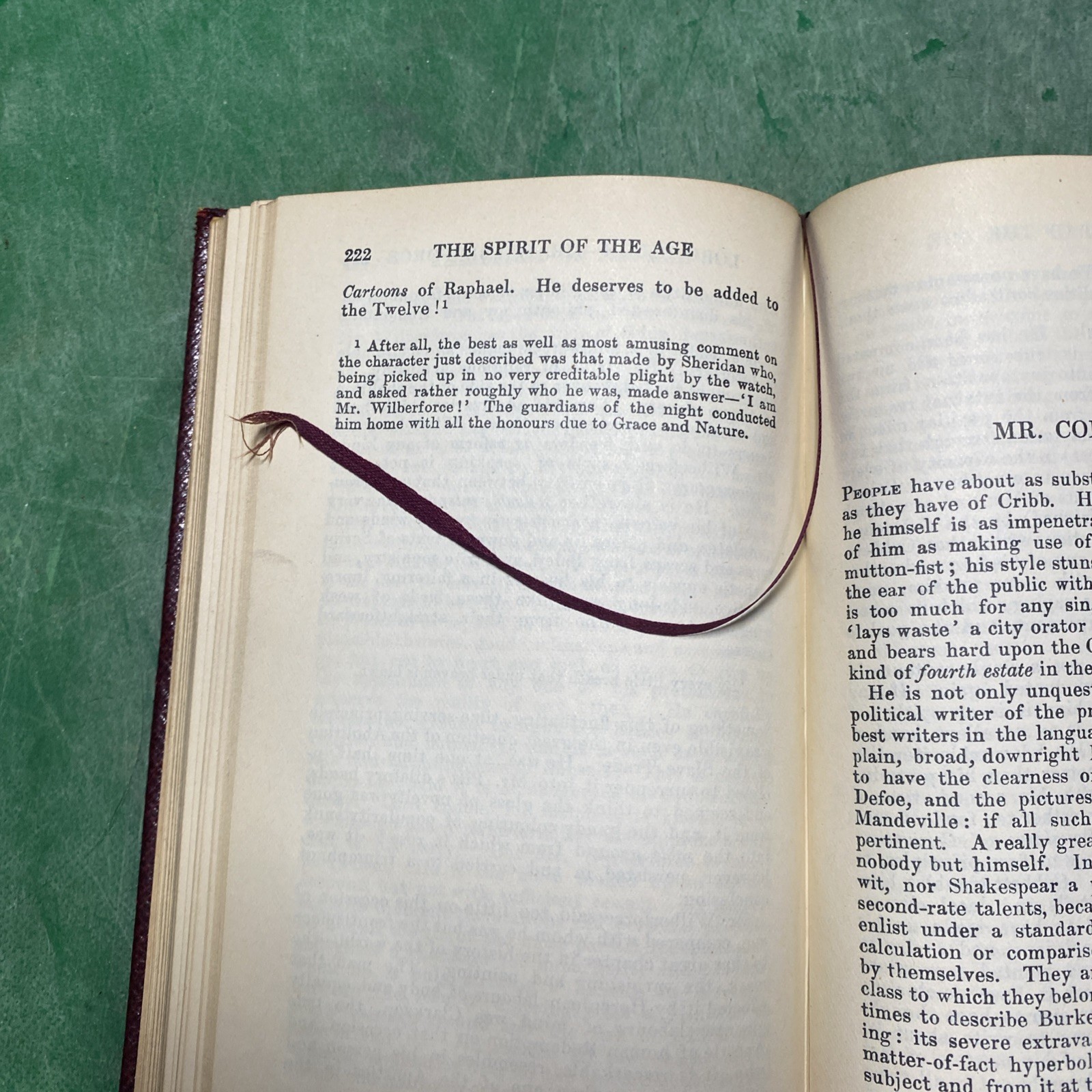 The Spirit Of The Age 1904 By Hazlitt, William [Leather Bound] Oxford Press