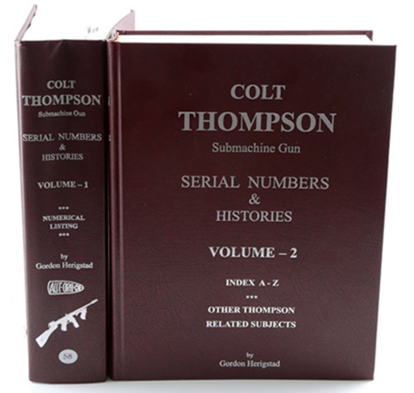 COLT THOMPSON SUBMACHINE GUN SERIAL NUMBERS & HISTORIES by Gordon Herigstad BIN!