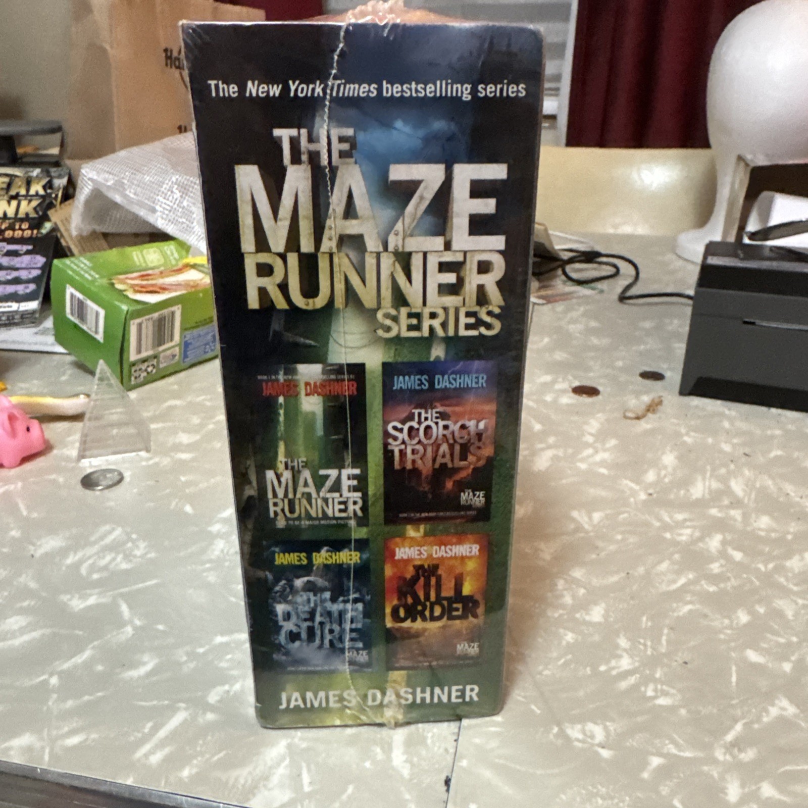 The Maze Runner Series 1 – 4 Book Paperback James Dashner Very Good to Like New