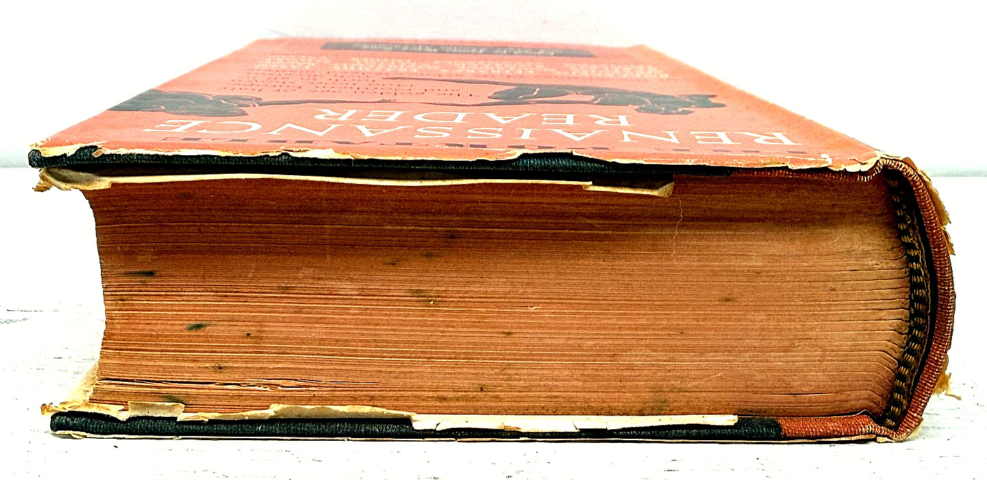 The Portable Renaissance Reader 1953 HC DJ Viking Portable Library Ross