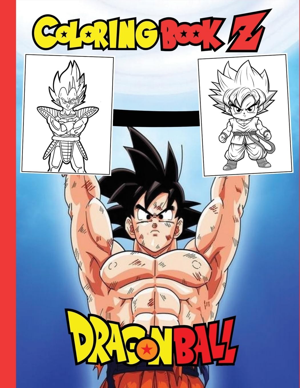 Dragon Ball Coloring Book: 62 New Coloring Pages Filled With Dragon Ball Jum…