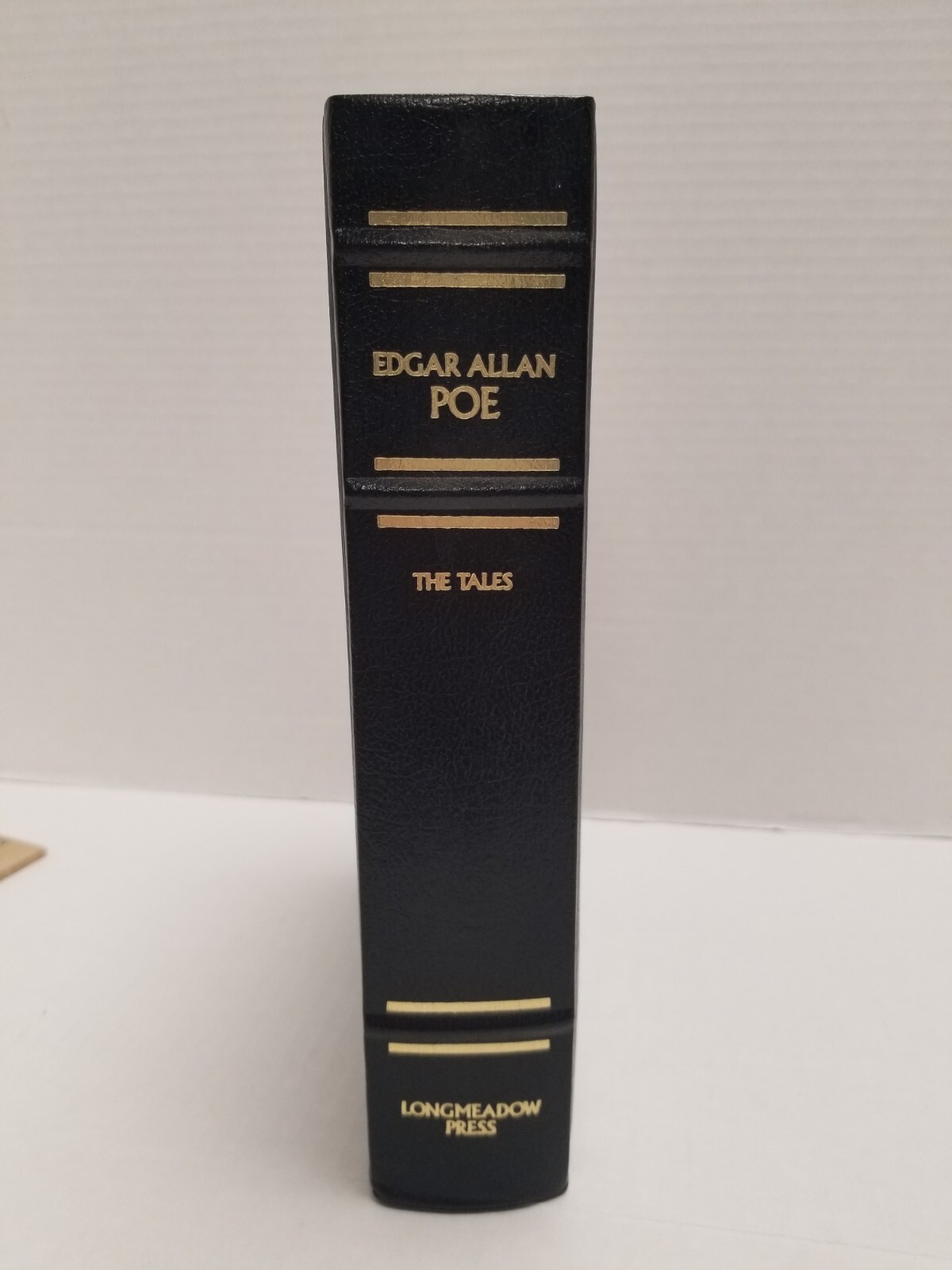Tales of Edgar Allan Poe Leather Bound Gold Edge Ribbon Bookmark Luxury Edition