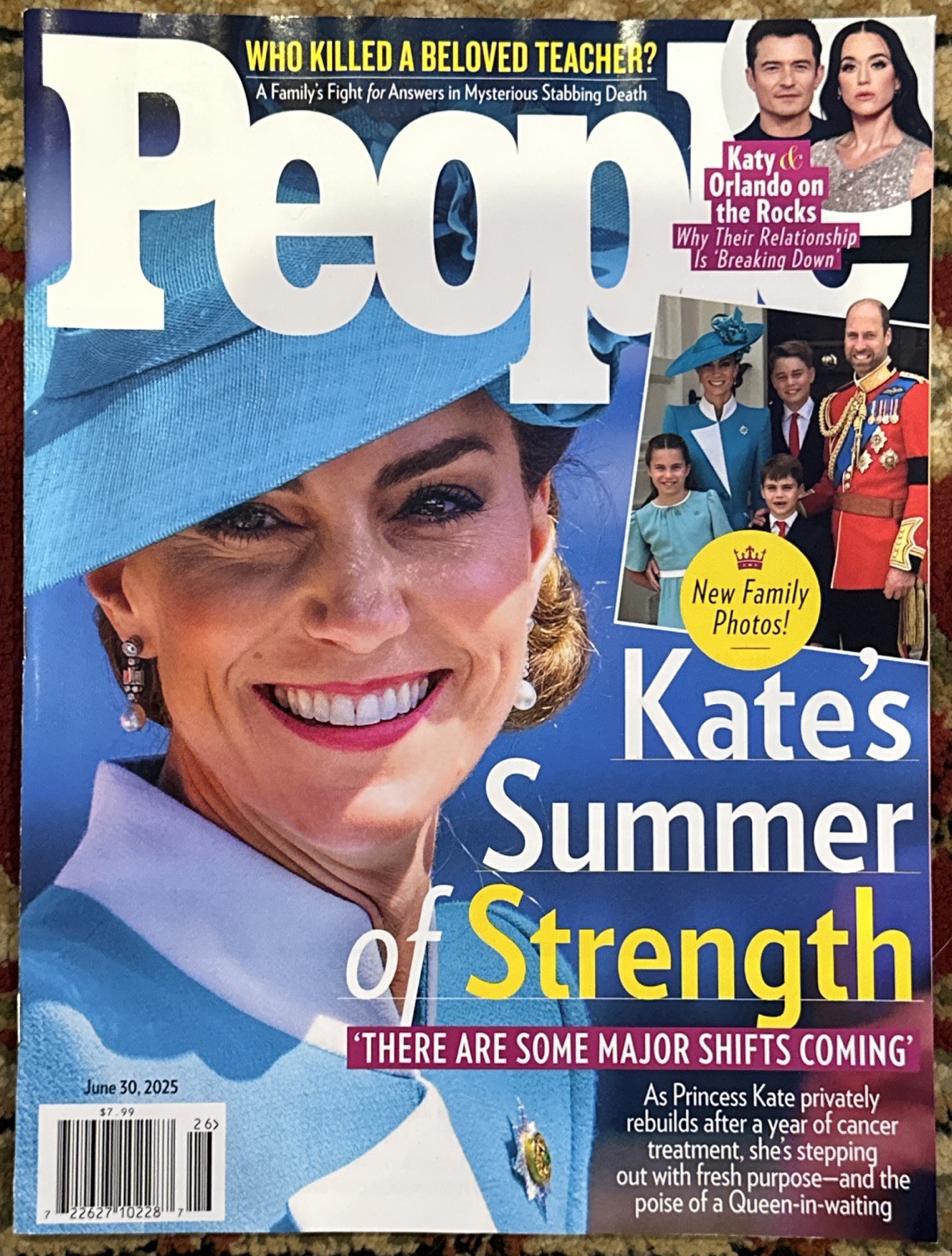 PEOPLE MAGAZINE JUNE 30 Th 2025 KATE’S SUMMER Of STRENGTH