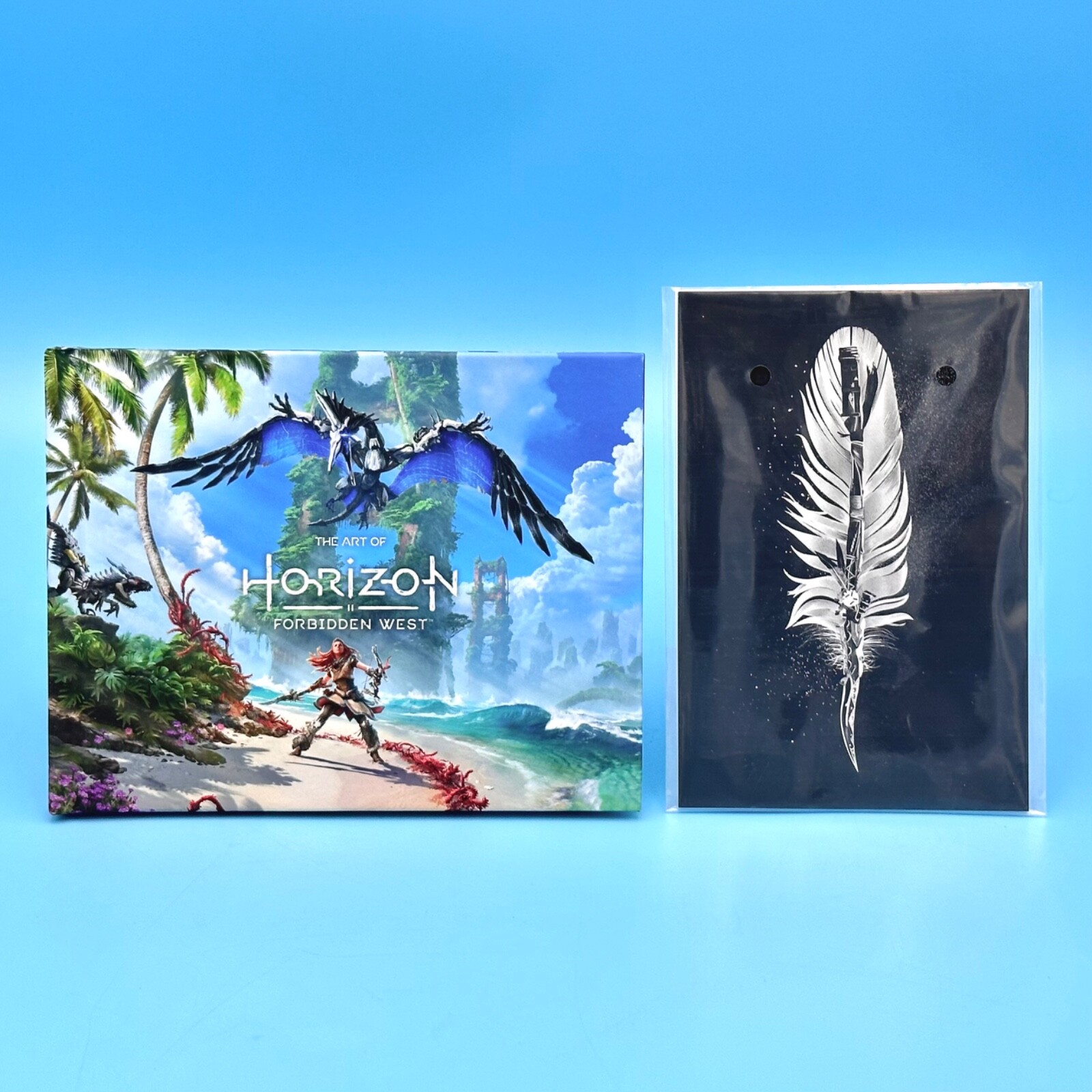 Horizon Forbidden West Regalla Edition Aloy Feather Art Card Prints & Art Book