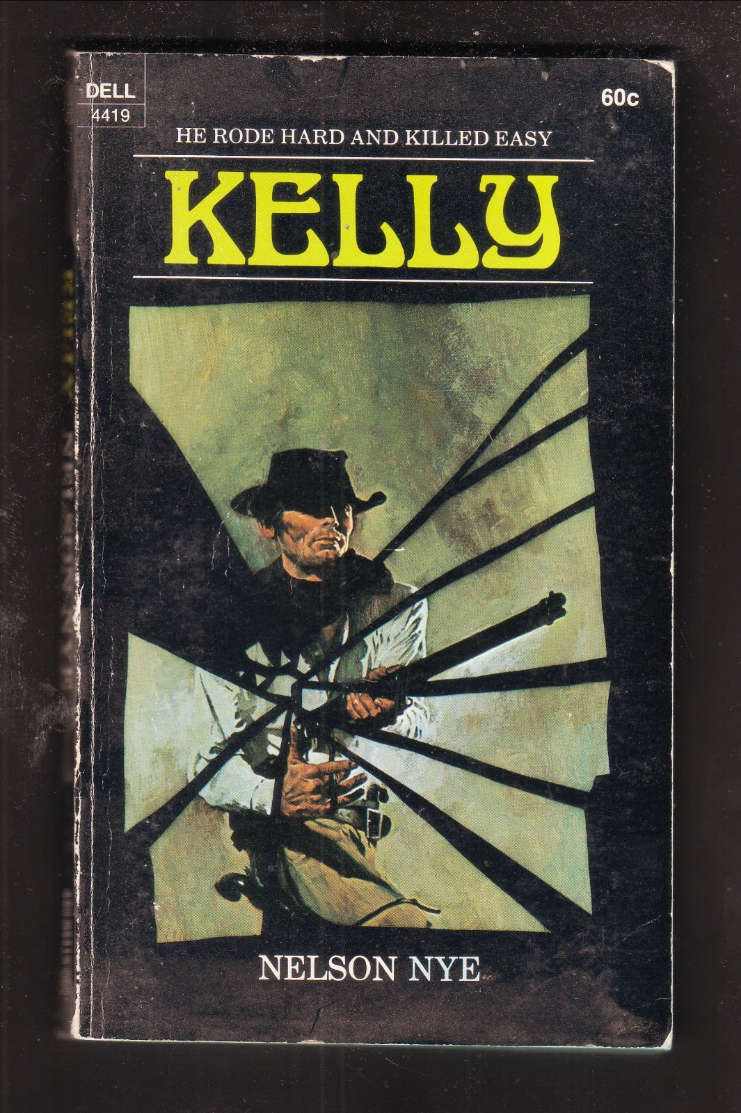 Nelson Nye Kelly 1971 1st Edition Dell Western Paperback