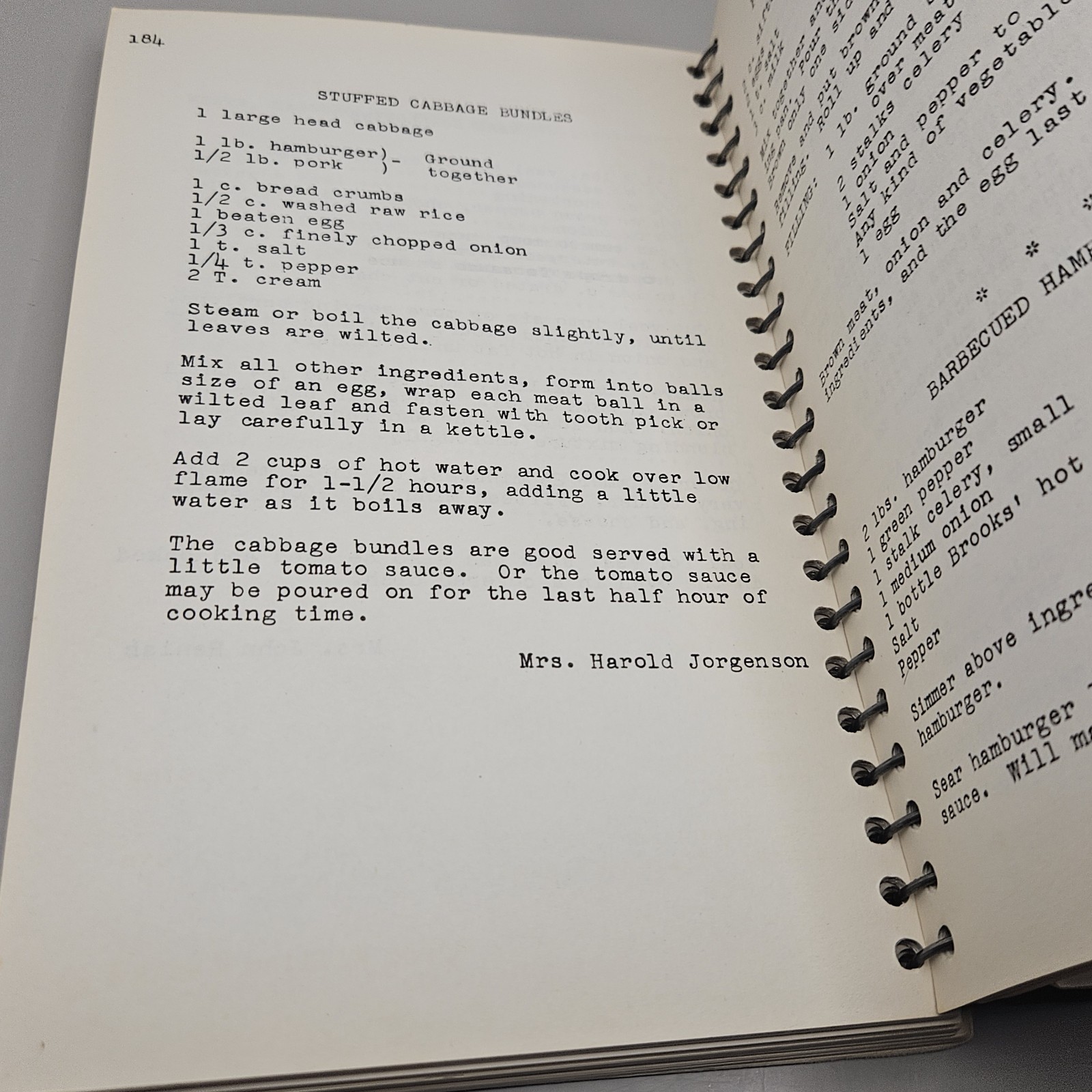 Favorite Recipes Second Presbyterian Church Racine Wisconsin 1953 Cook Book