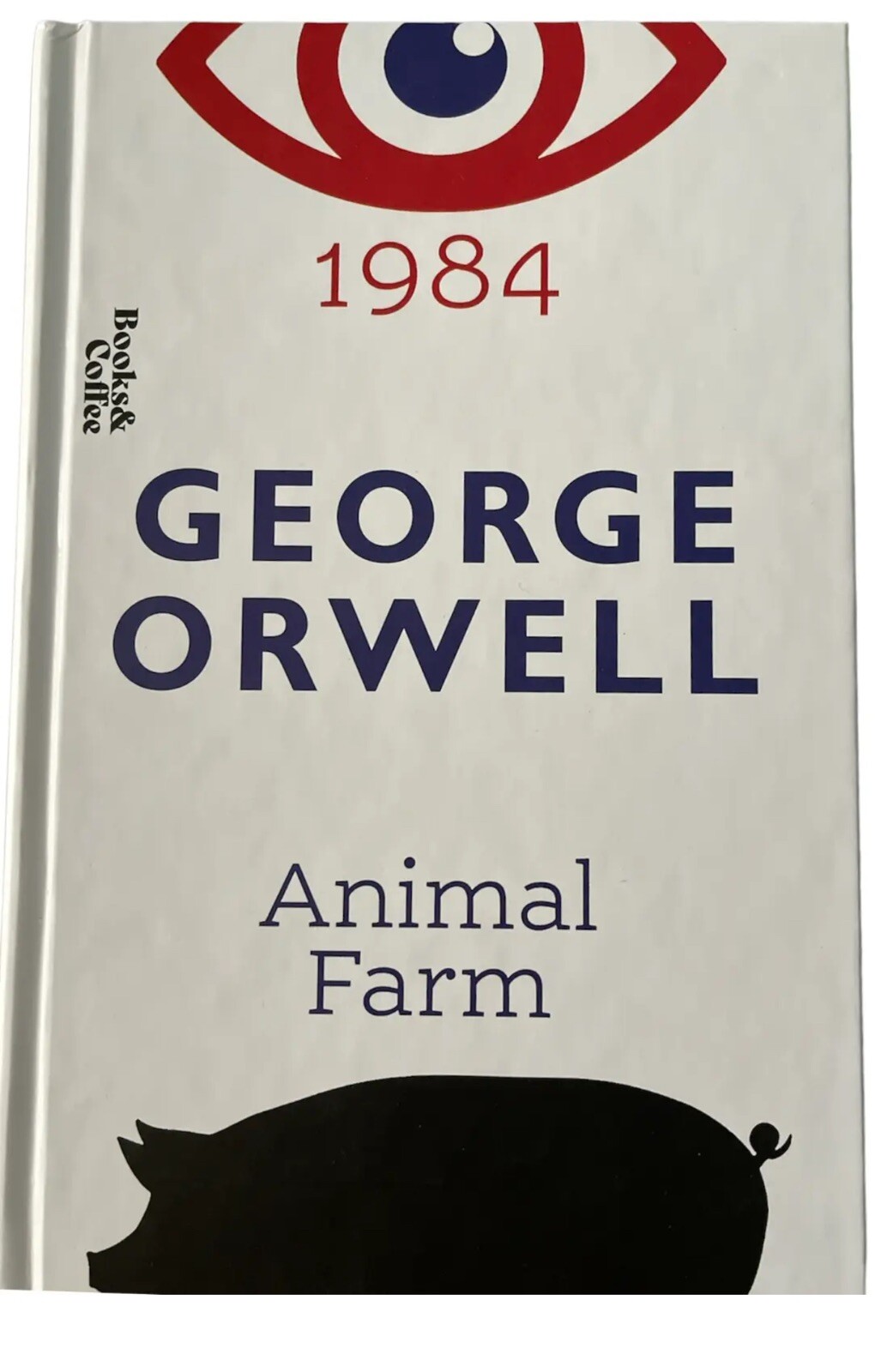 1984 & Animal Farm (2In1) by George Orwell Hardcover Book – 😎
