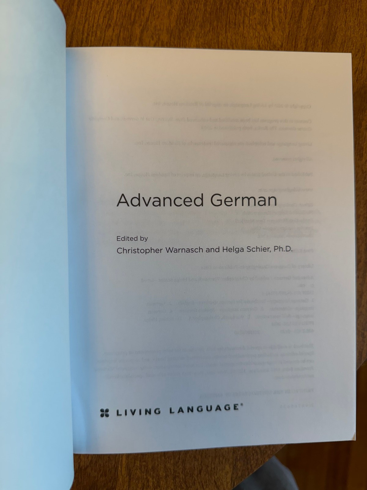 Living Language: German – Platinum Ed. 9 CDs Beg-Advanced, 3 books EUC
