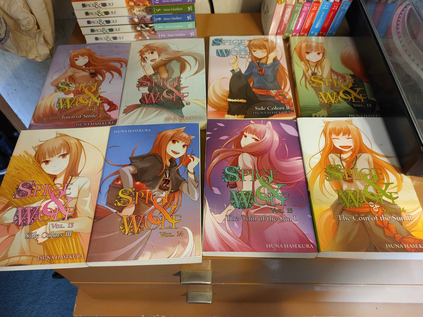 Spice & Wolf Complete Light Novel Collection Volumes 1-24 In Great Condition!