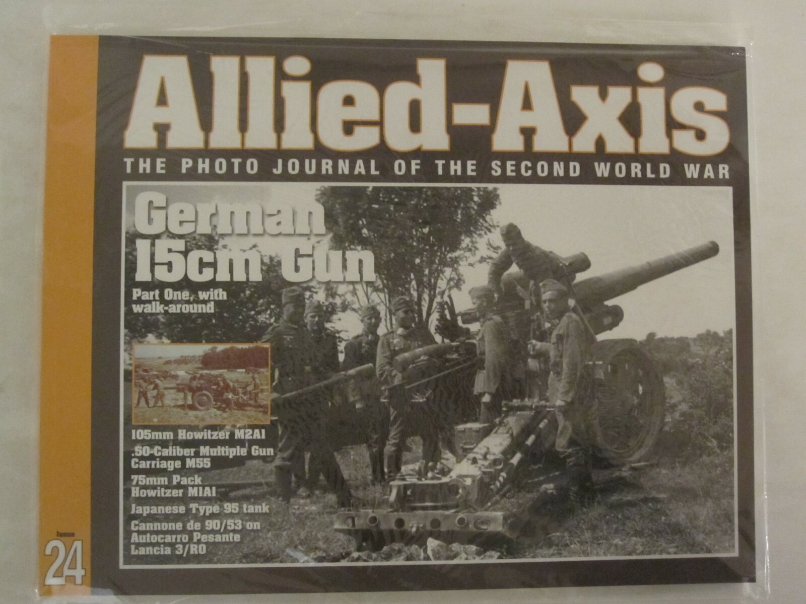 Allied-Axis 24 – German 15cm Gun Pt 1, 105mm Howitzer M2A1, M55, Pack Howitzer