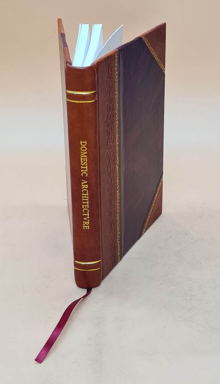 Domestic Architecture 1912 By Lewis Colt Albro, Harrie T. Lindeberg Leatherbound