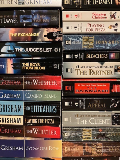 Lot of 10 John Grisham Paperbacks Random Mix of Books