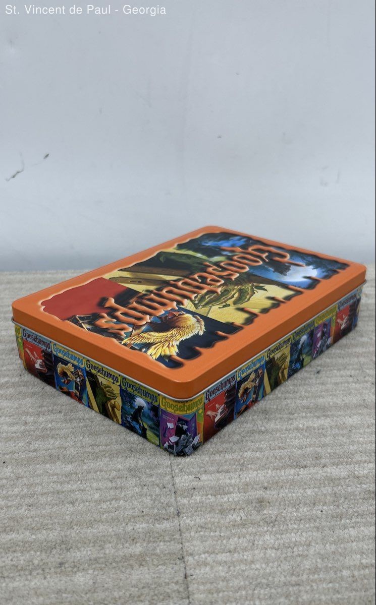 Goosebumps Retro Fear Set: 5 Paperback Books Limited Edition Tin R. L. Stine EXC