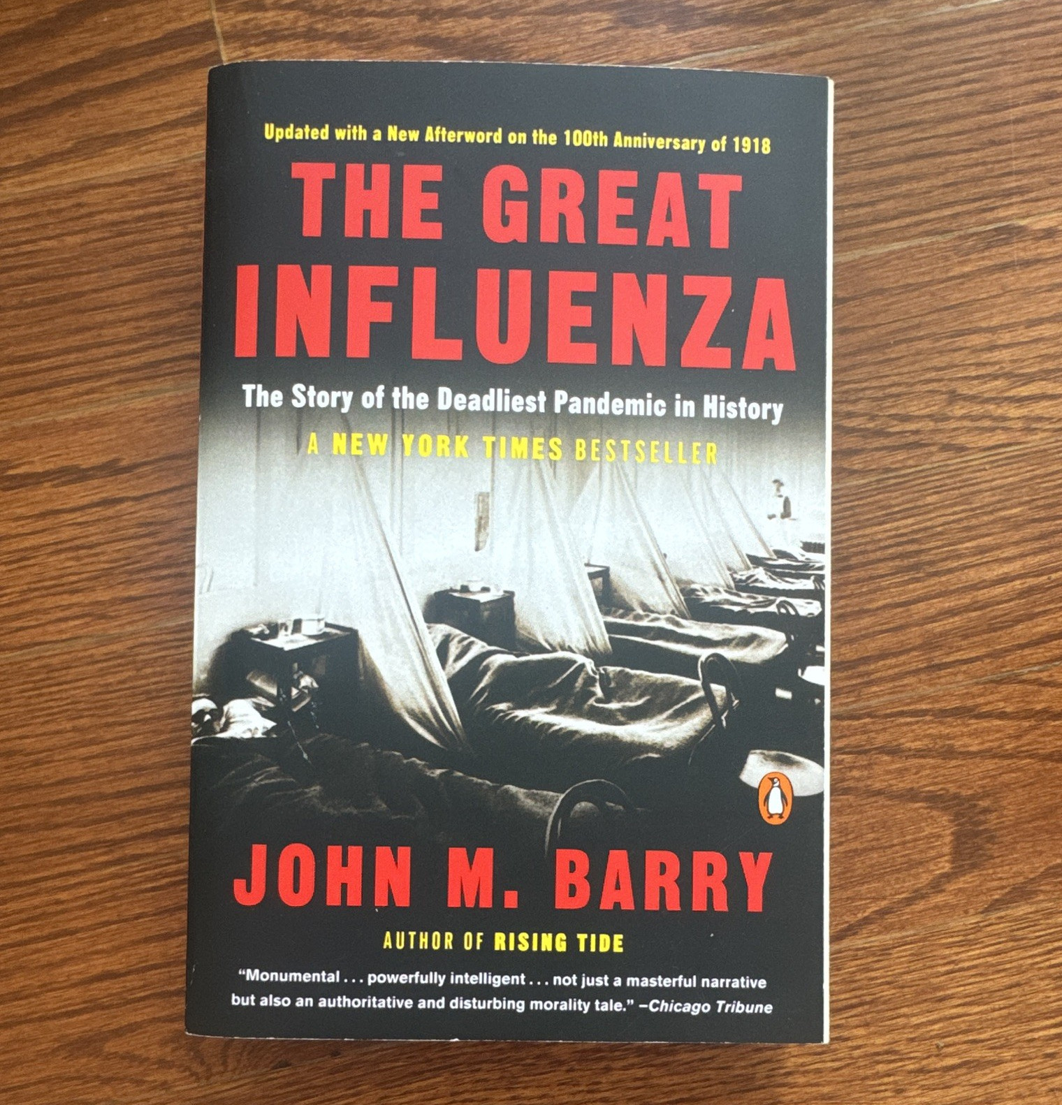 John M. Barry The Great Influenza: Deadliest Pandemic in History PB 2005 Rev