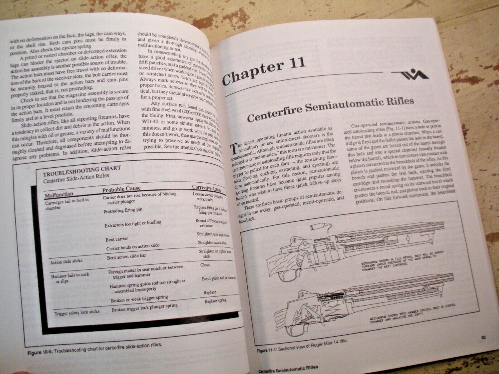 LEARN GUNSMITHING THE TROUBLESHOOTING METHOD Traister 1992 SC Rifles Shotguns