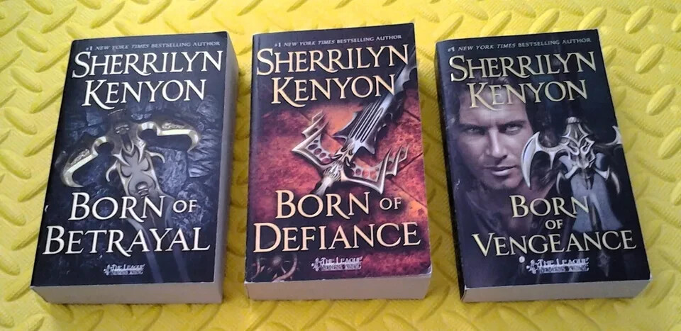 Complete Set Series Lot of 12The League books Sherrilyn Kenyon Paranormal Born