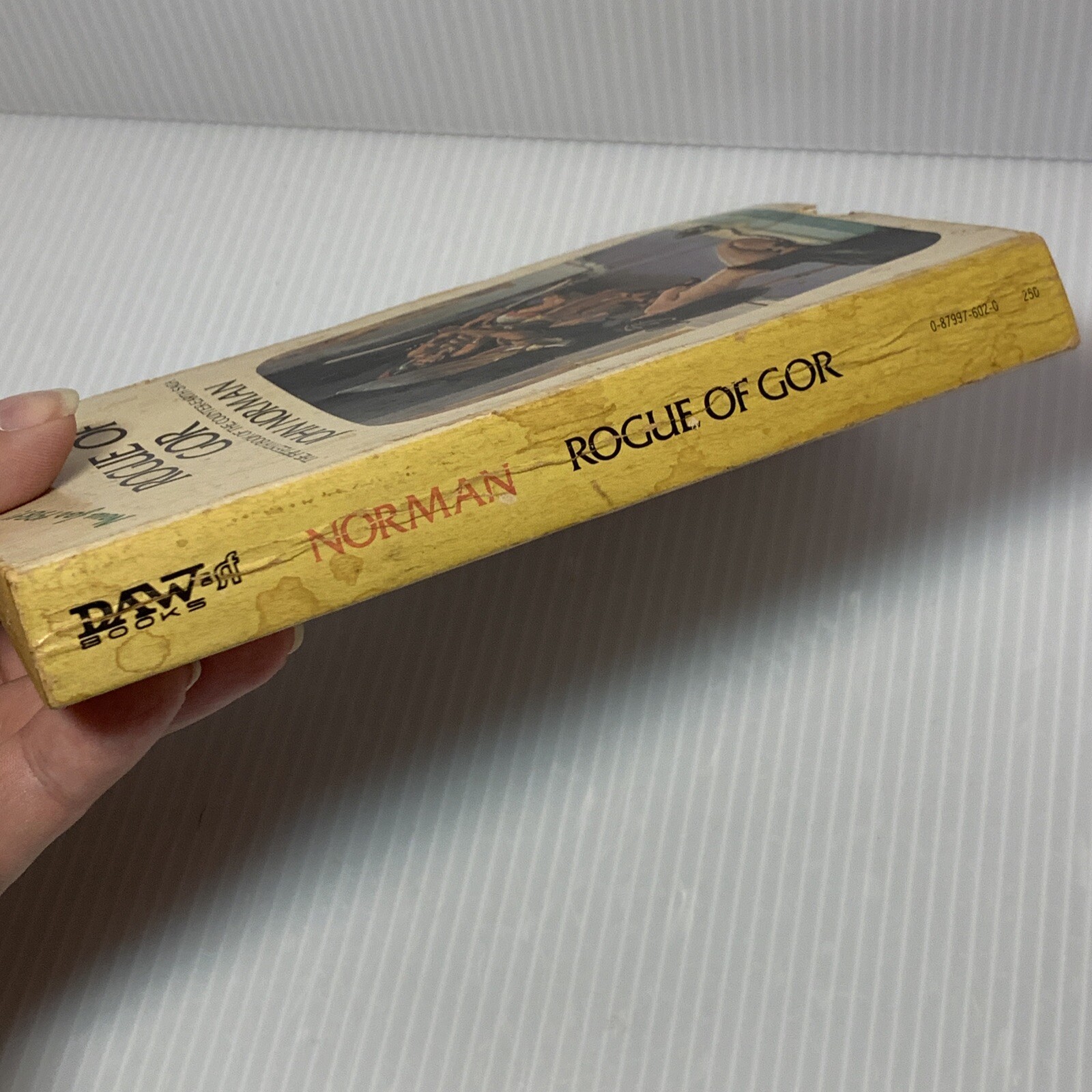 VTG John Norman Lot Of 2 DAW PB ~ Tarl Cabot Saga, Rogue Of Gor & Players Of Gor