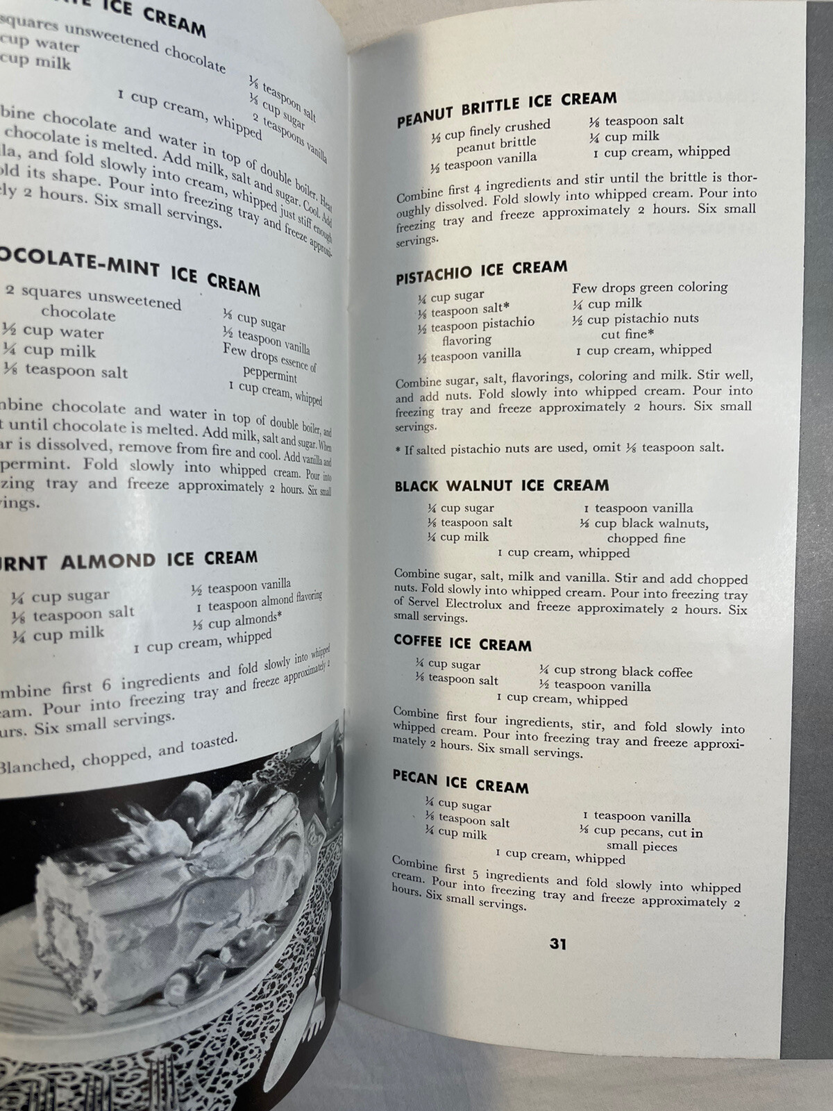 Making The Most of Your Servel Electrolux Refrigerator Recipes 1936