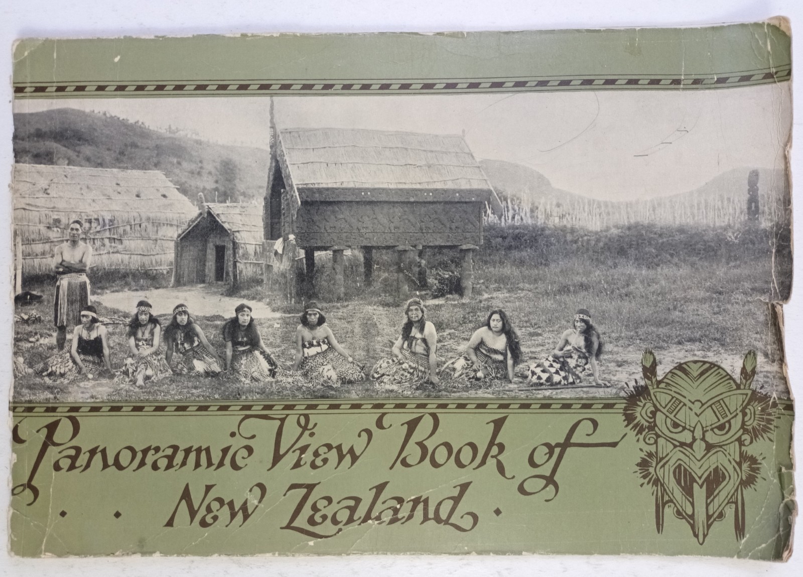 1920s Panoramic View Book Of New Zealand. 5 90x24cm Prints. Whitcombe & Tombs