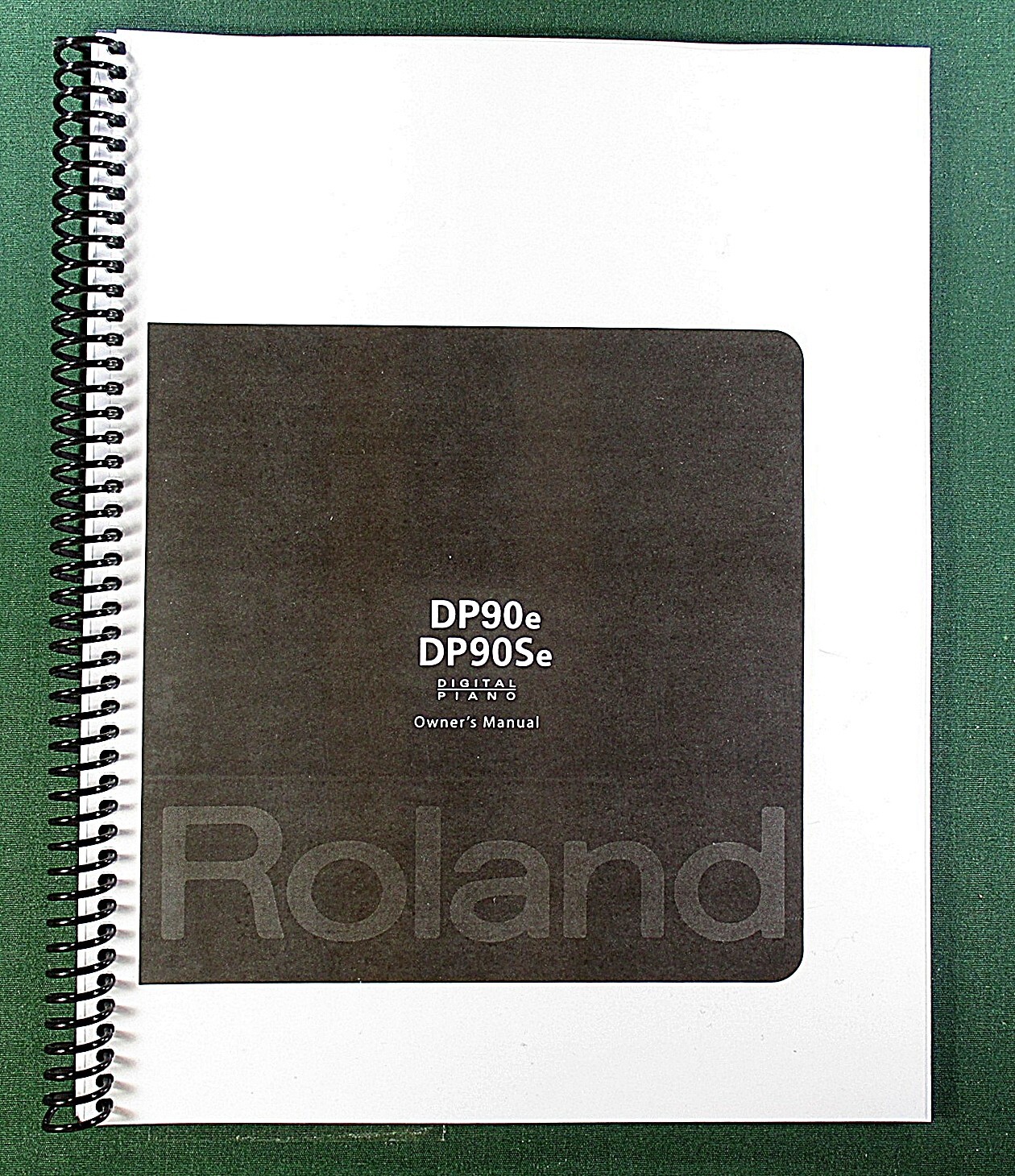 Roland DP90e DP90Se Owner’s Instruction Manual: 68 Pages & Protective Covers!