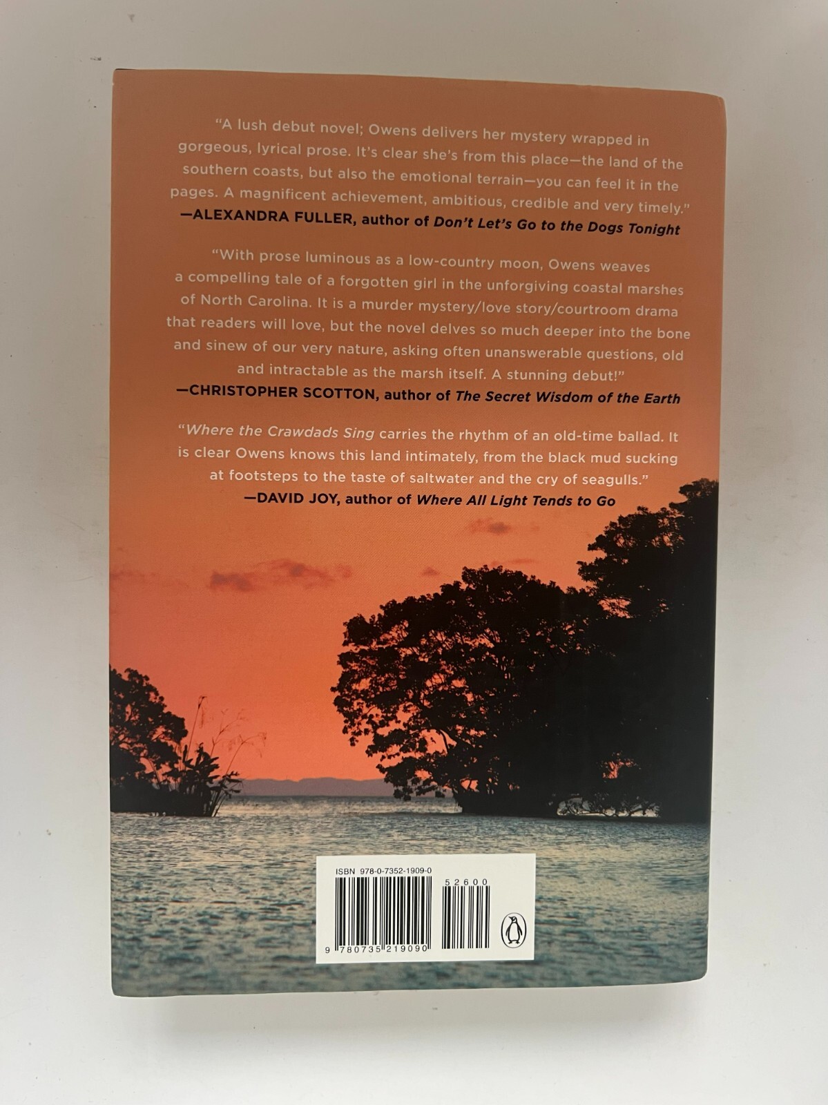 Where the Crawdads Sing (1st Edition & 2nd Printing) — by Delia Owens