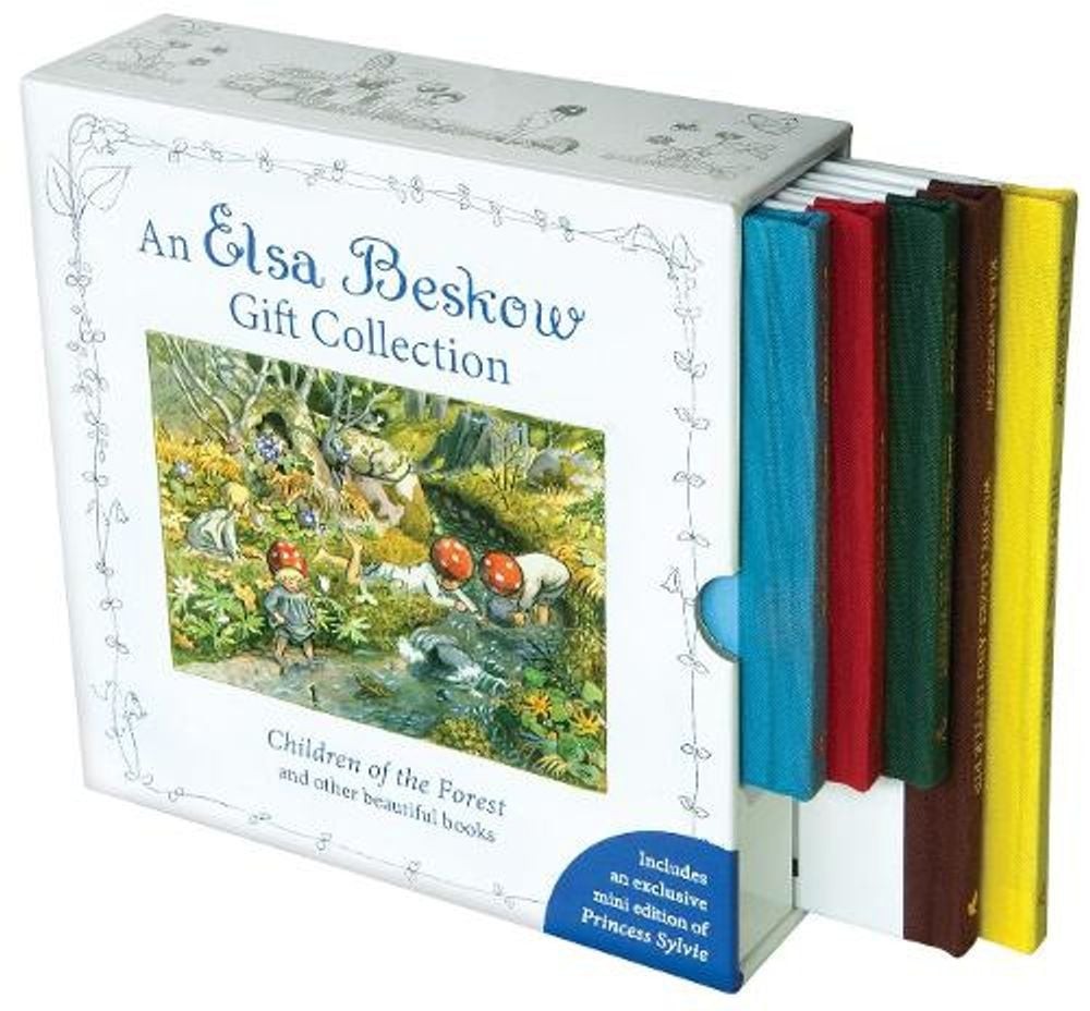 An Elsa Beskow Gift Collection: Children of the Forest and other mini books: Chi