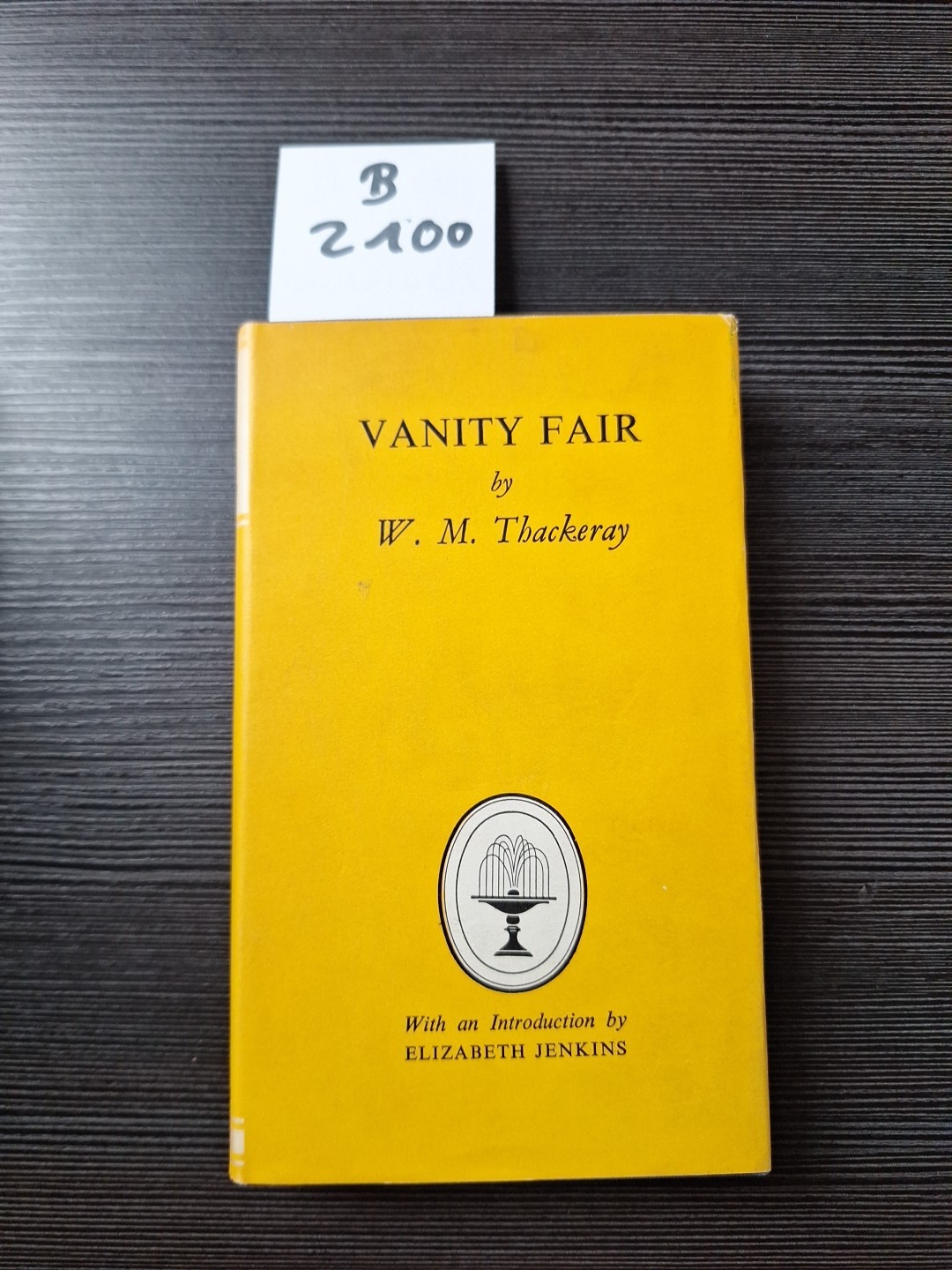 Vanity Fair by W. M. Thackeray 1959 Collins Classics