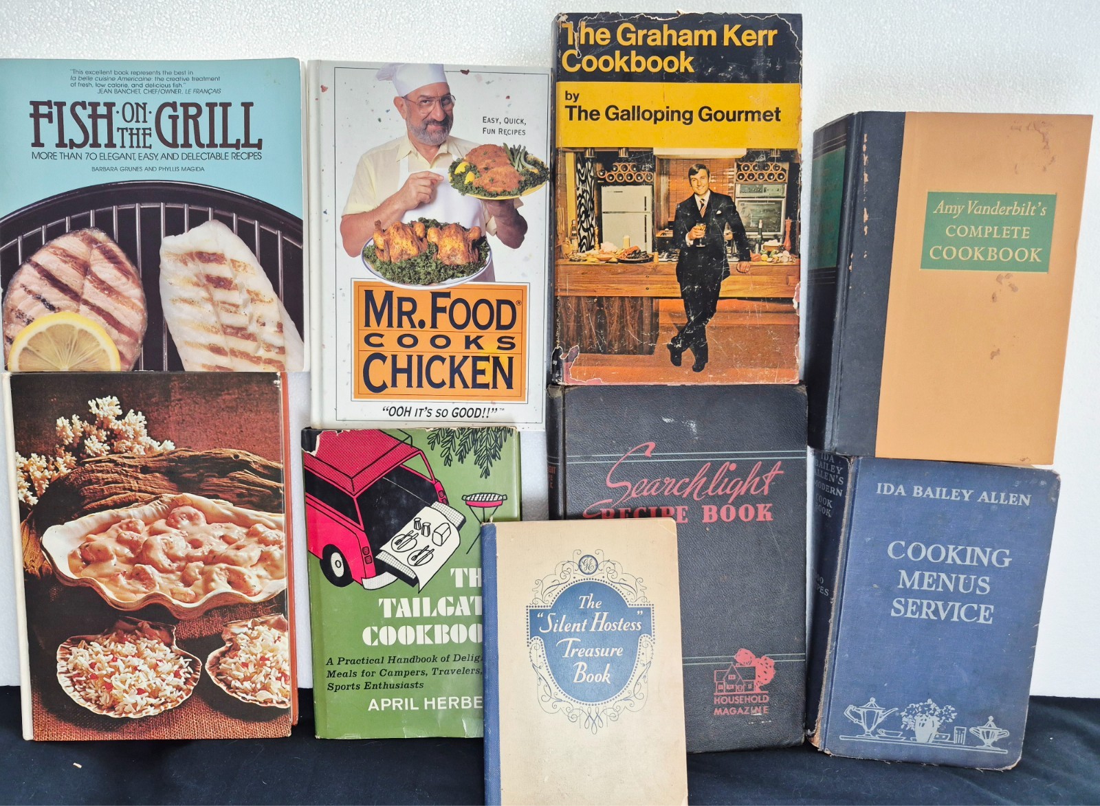 YOU PICK Cookbook-Many Vintage-Dinners-Desserts-Appetizers-Create Your Own Lot