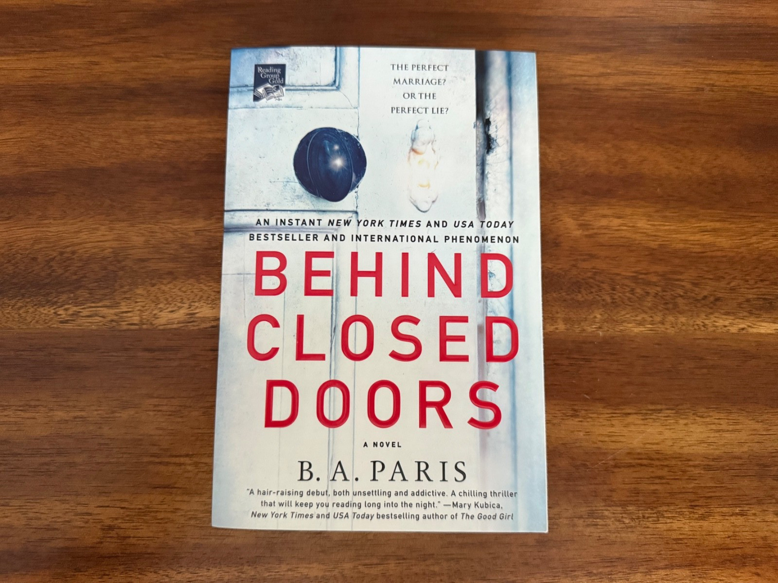 Behind Closed Doors by B. A. Paris (2017, Trade Paperback) FREE SHIPPING