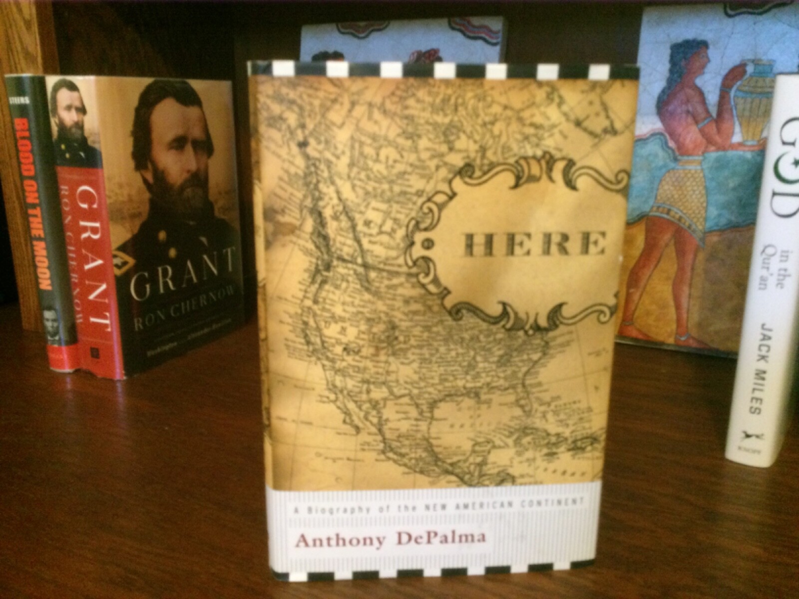 Here. Anthony DePalma. 1st HC Ptg. Public Affairs 2001. Fine Unread