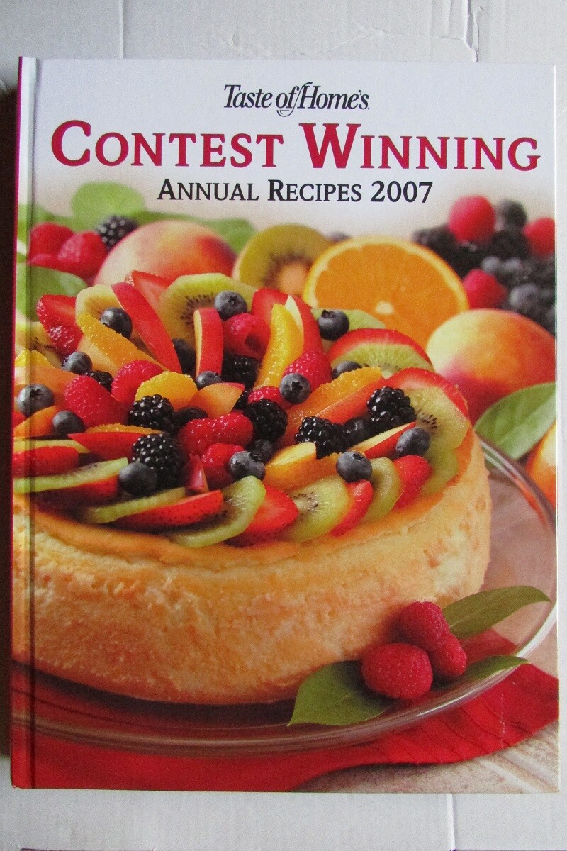 Cook Book – Taste of Home’s Contest Winning Annual Recipes 2007 – Michelle Bretl