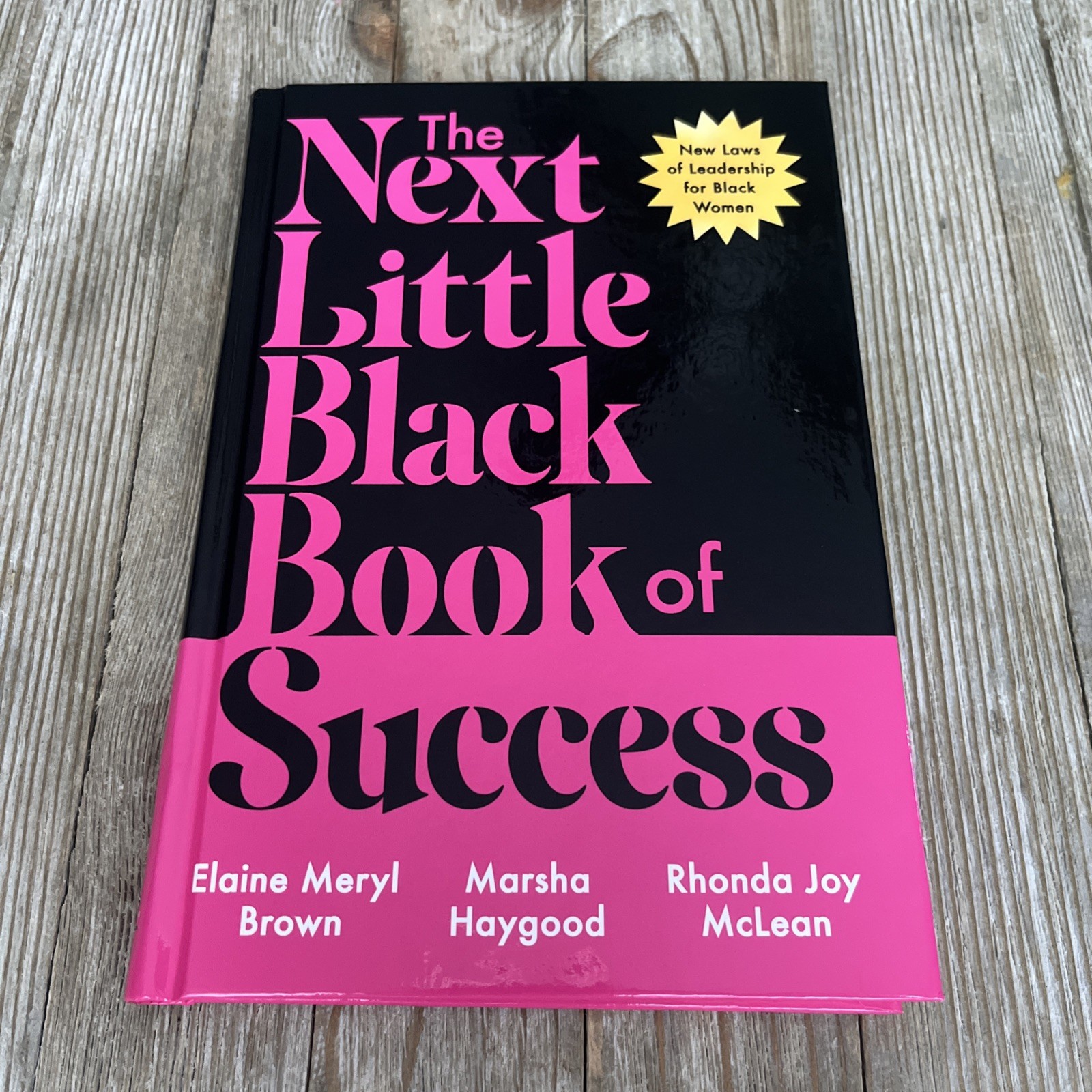 The Next Little Black Book of Success by Elaine Meryl Brown – New – Hardback