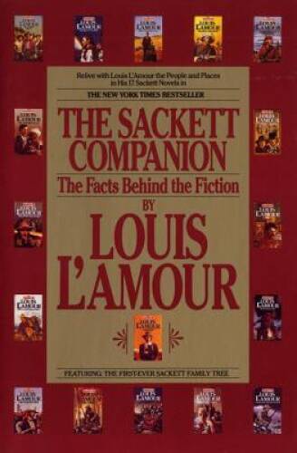 The Sackett Companion: The Facts Behind the Fiction – Paperback – VERY GOOD