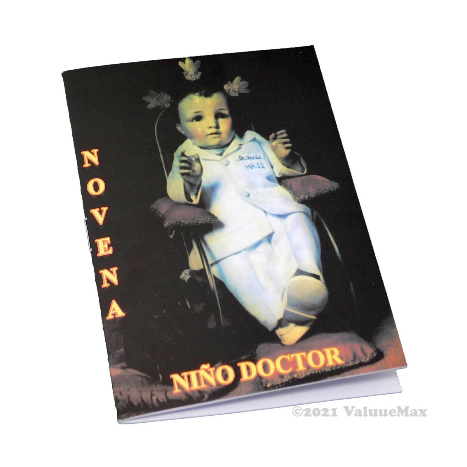 Novena Nino Doctor Letra Grande Spanish Language Book of Prayer 16 pages