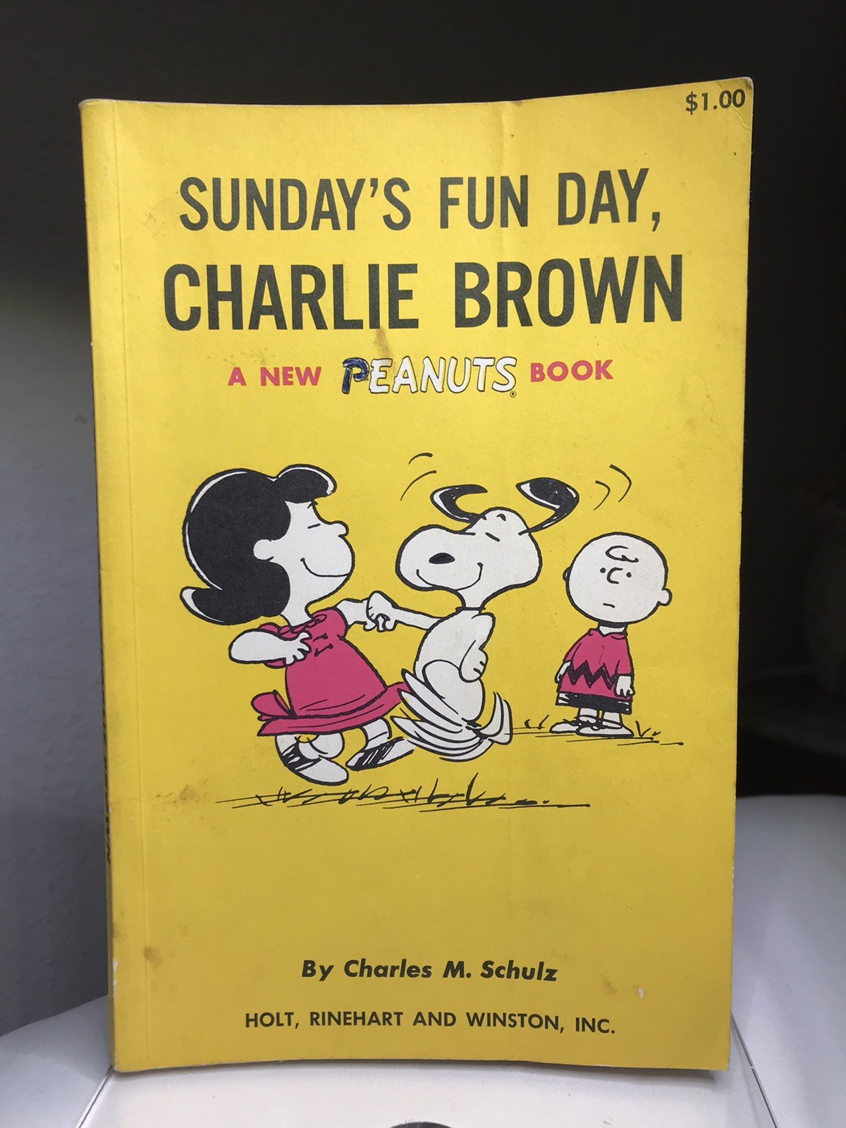 Vtg Charles Schulz Peanuts Paperback Comic Books Lot Of 2 ~ Charlie Brown