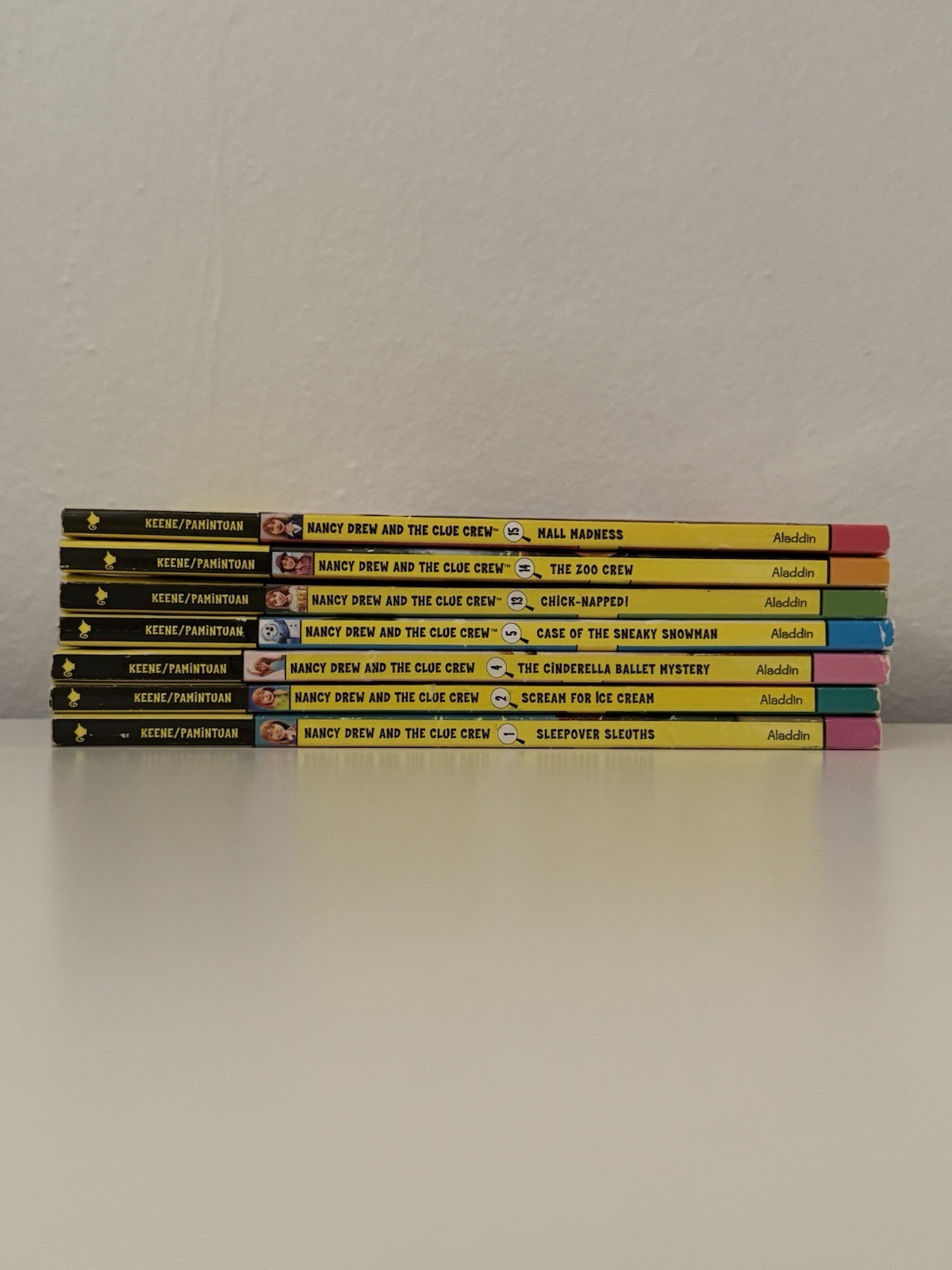 Carolyn Keene Nancy Drew and The Clue Crew: Set of 7 Books
