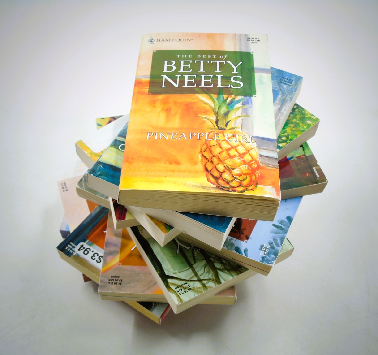 Vintage Lot of 10 Betty Neels Harlequin Romance Paperback Books, See Description
