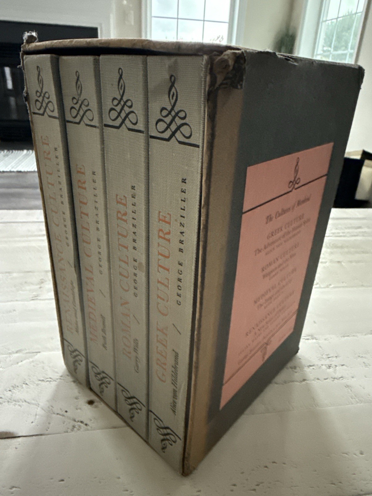 The Cultures of Mankind 4 Volume Set 1966 George Braziller First Print w/ Slipca