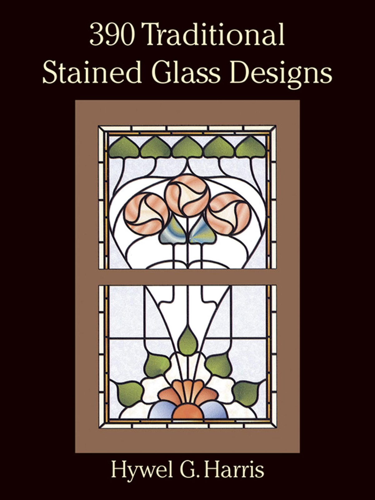 390 Traditional Stained Glass Designs (Dover Crafts: Stained Glass) – paperb…