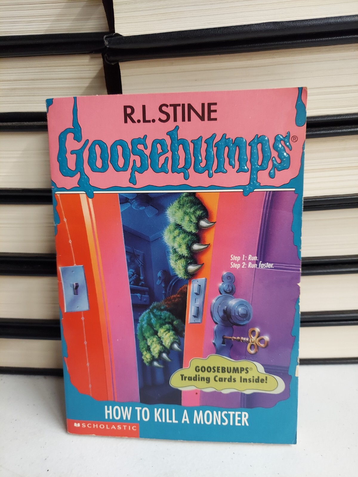 Goosebumps How To Kill A Monster #46 R.L. Stine 1st Print August 1996 Paperback