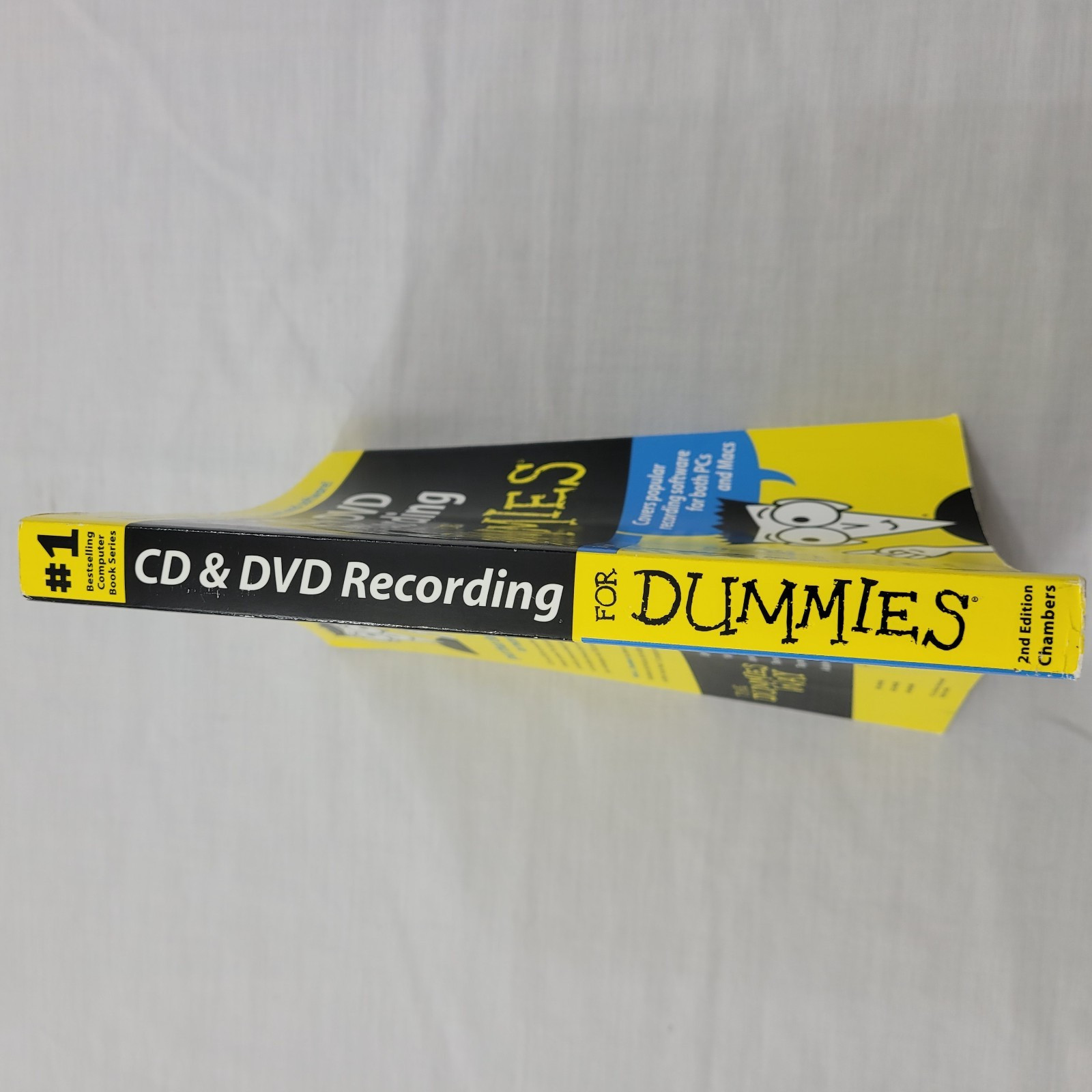 VTG CD & DVD Recording for Dummies 2004 Wiley Publishing PC & Mac 2nd Edition