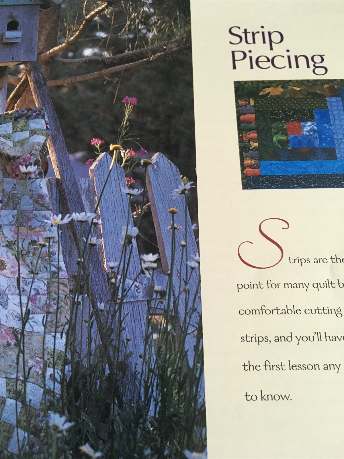 Patchwork Quilts Made Easy Jean Wells Revised 2nd Ed (Trade Paperback, 2003)