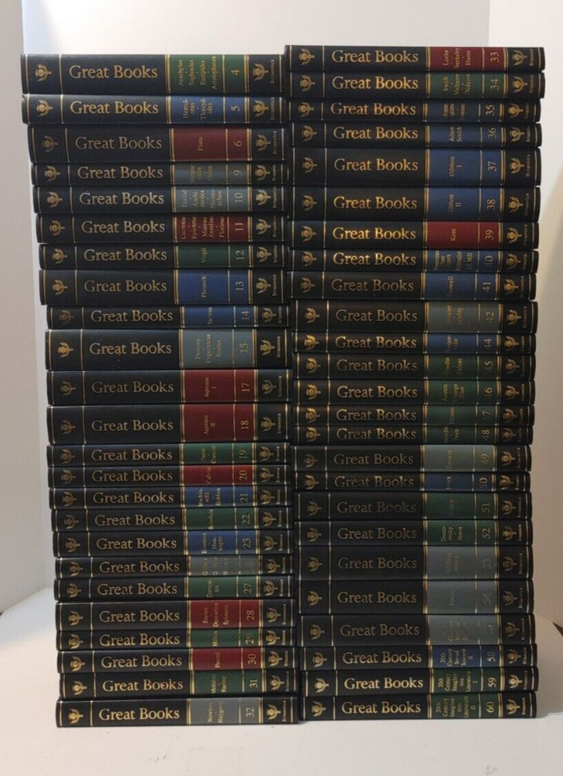 Sold Individually YOU PICK -Britannica Great Books of The Western World – 1990