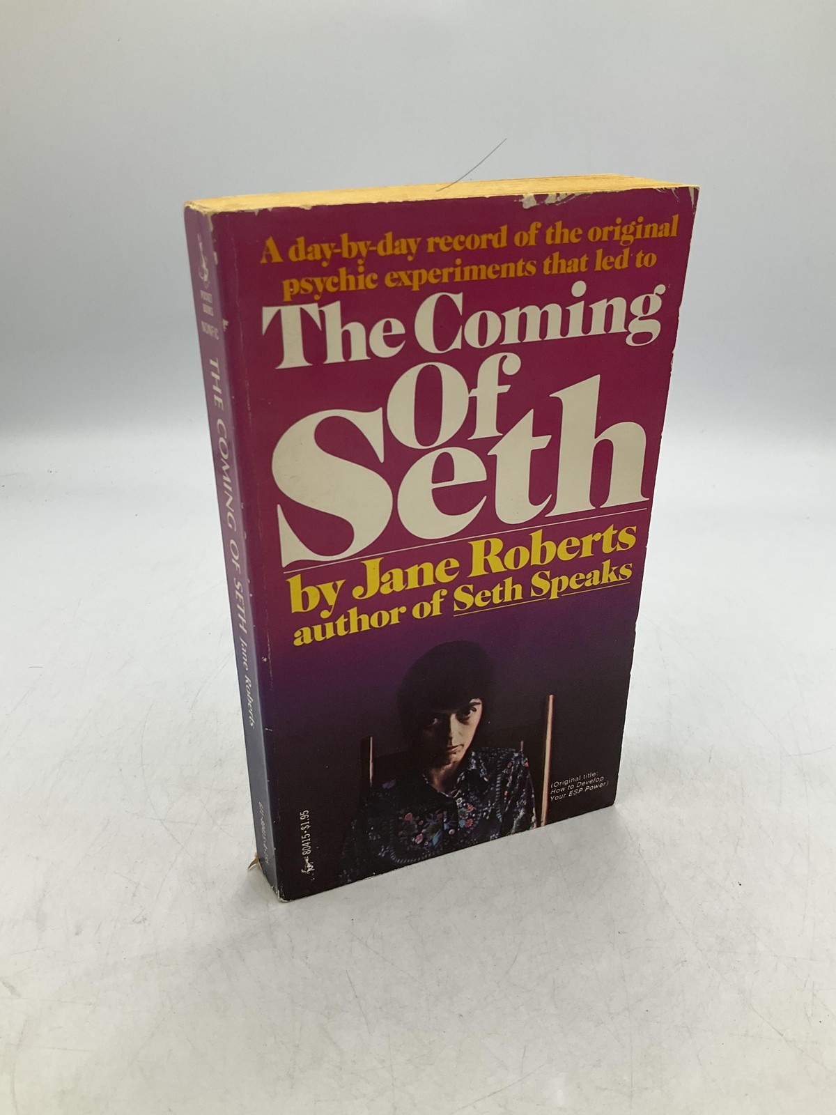 Vintage The Coming Of Seth Jane Roberts Pocket Books Purple PB 1976 USA ESP