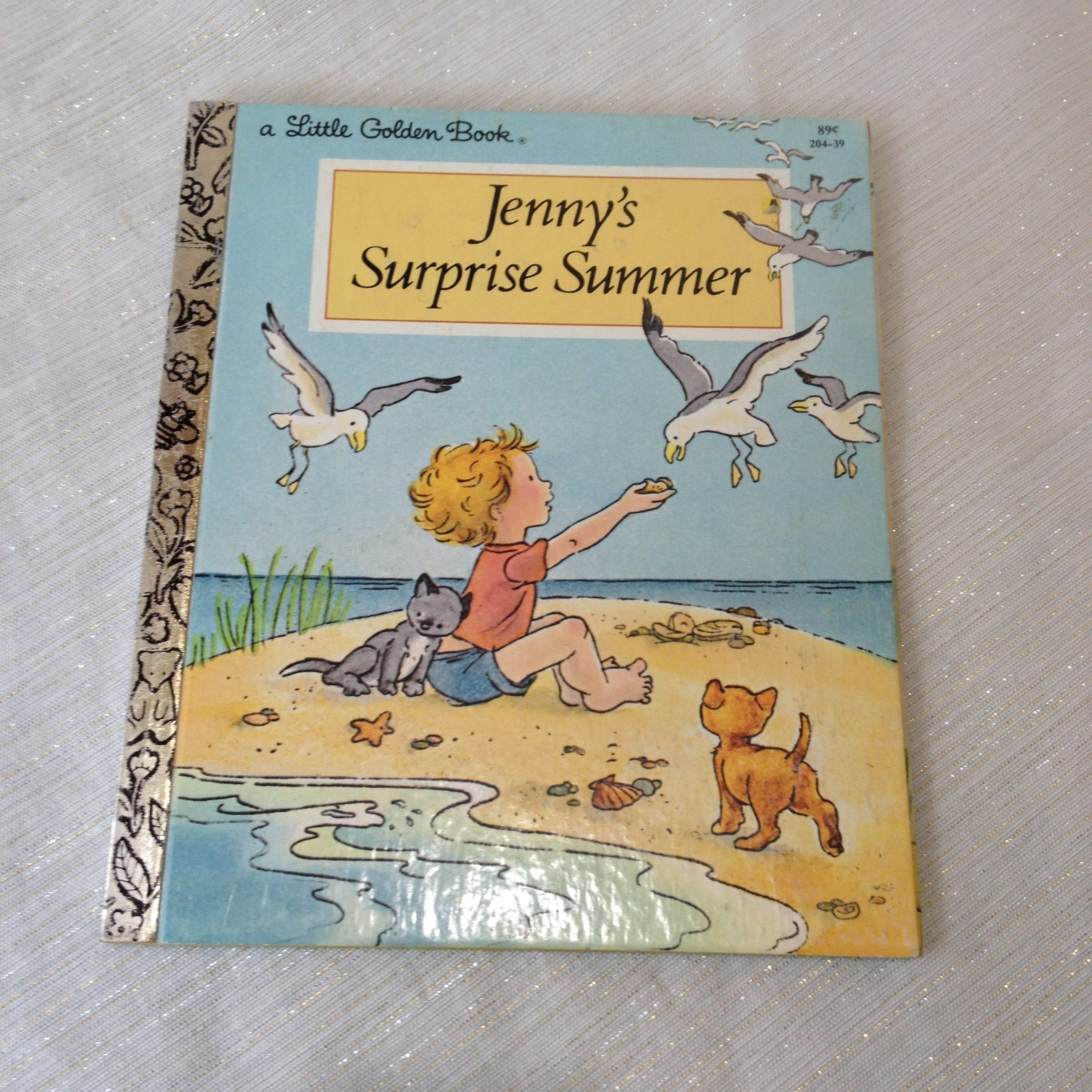 Vintage GOLDEN® a Little Golden Book® Jenny’s Surprise Summer #204-39 23 pages