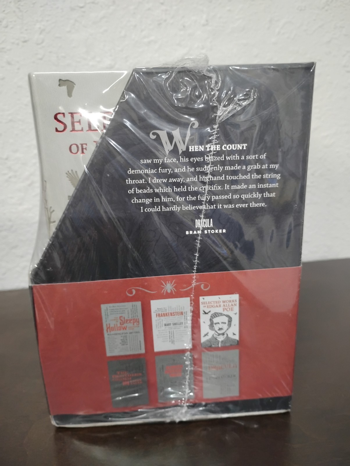 Canterbury Classics Word Cloud Horror Collection Box Set Poe, Shelley, Stoker