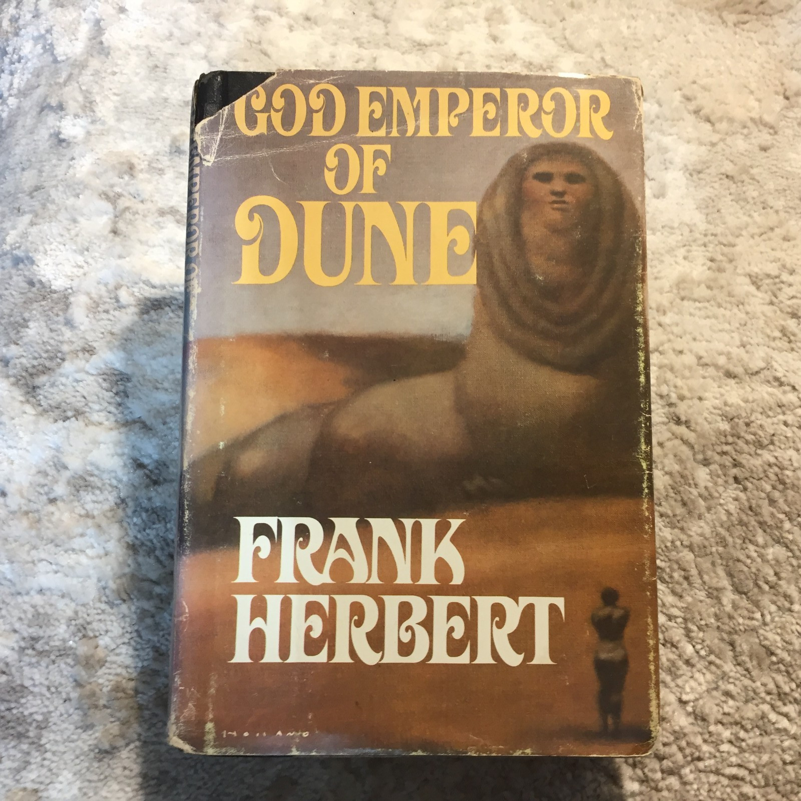 God Emperor Of Dune Frank Herbert 1981 G. P. Putnam’s Sons Science Fiction Book