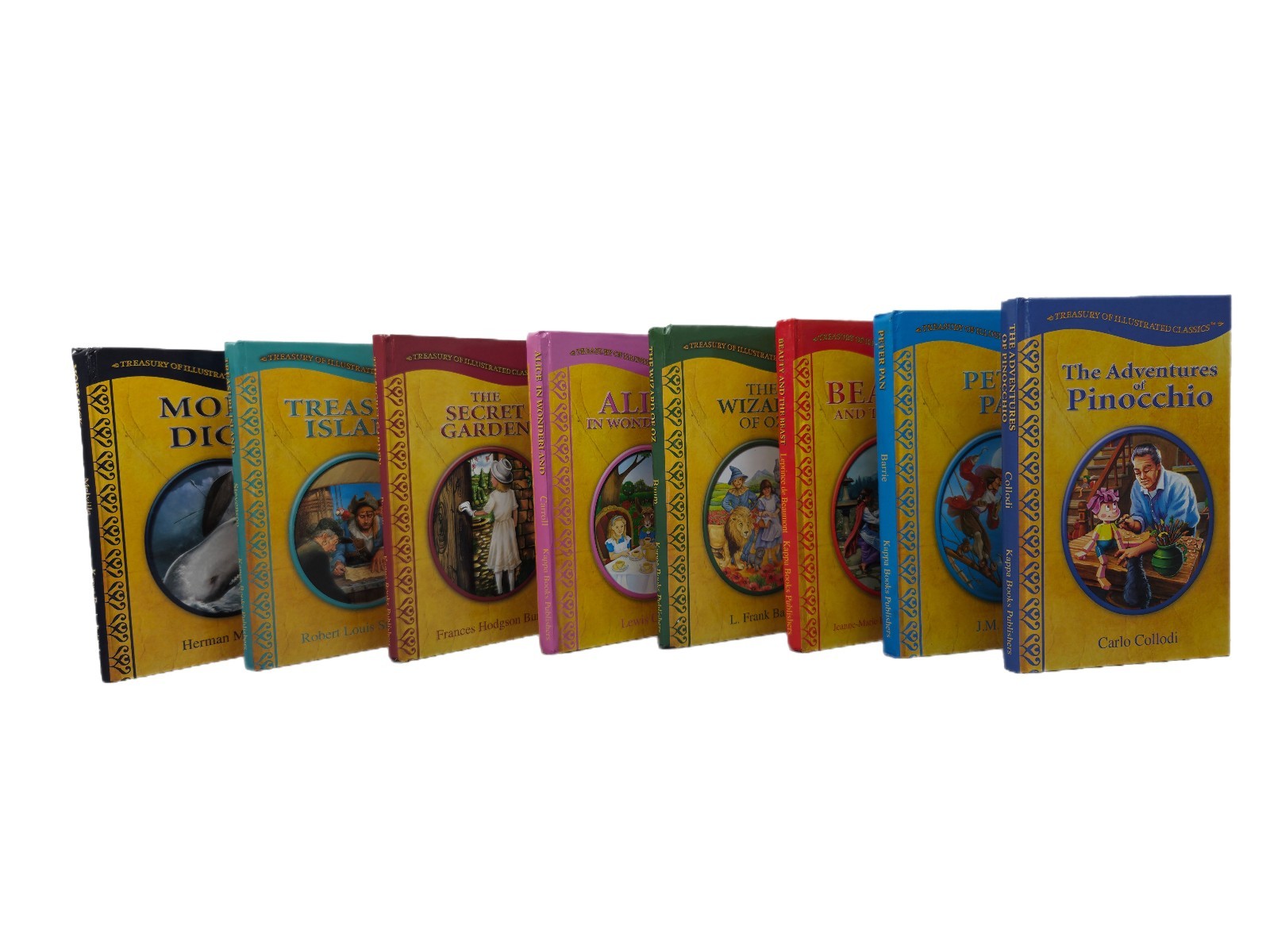 Treasury of Illustrated Classics Eight Book Set Unisex Collection