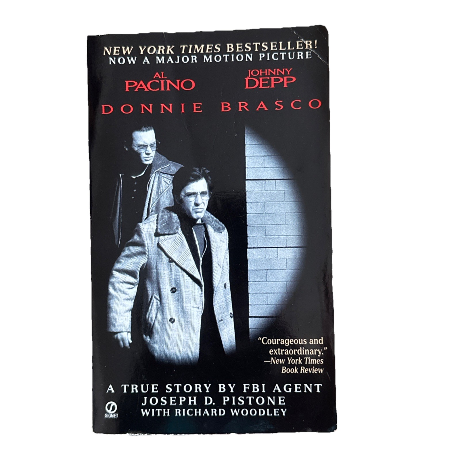 Donnie Brasco A True Story By FBI Agent Joseph D. Pistone Movie Tie In Paperback